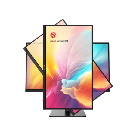 MSI MONITOR MODERN MD2412P. 23.8" (60CM). PLANO. IPS. 1920X1080 (FHD). 100HZ. NEGRO