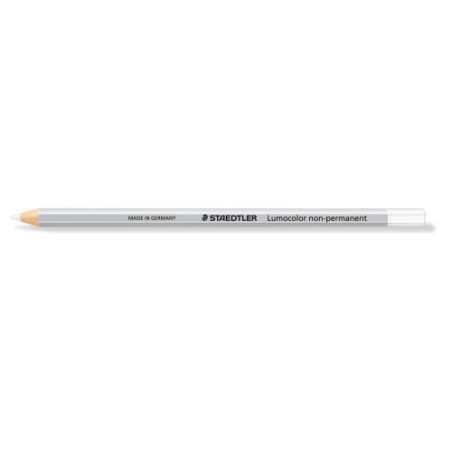 1353-LAPIZ LUMOCOLOR NON-PERMANENT OMNIGRAPH BLANCO STAEDTLER 108-0