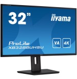 13532-MONITOR IIYAMA 32" XB3288UHSU-B5, UHD, 60HZ, 3 MS, HDMI, USB, DISPLAYPORT, ALT, REG ALT, GIRO, INCL