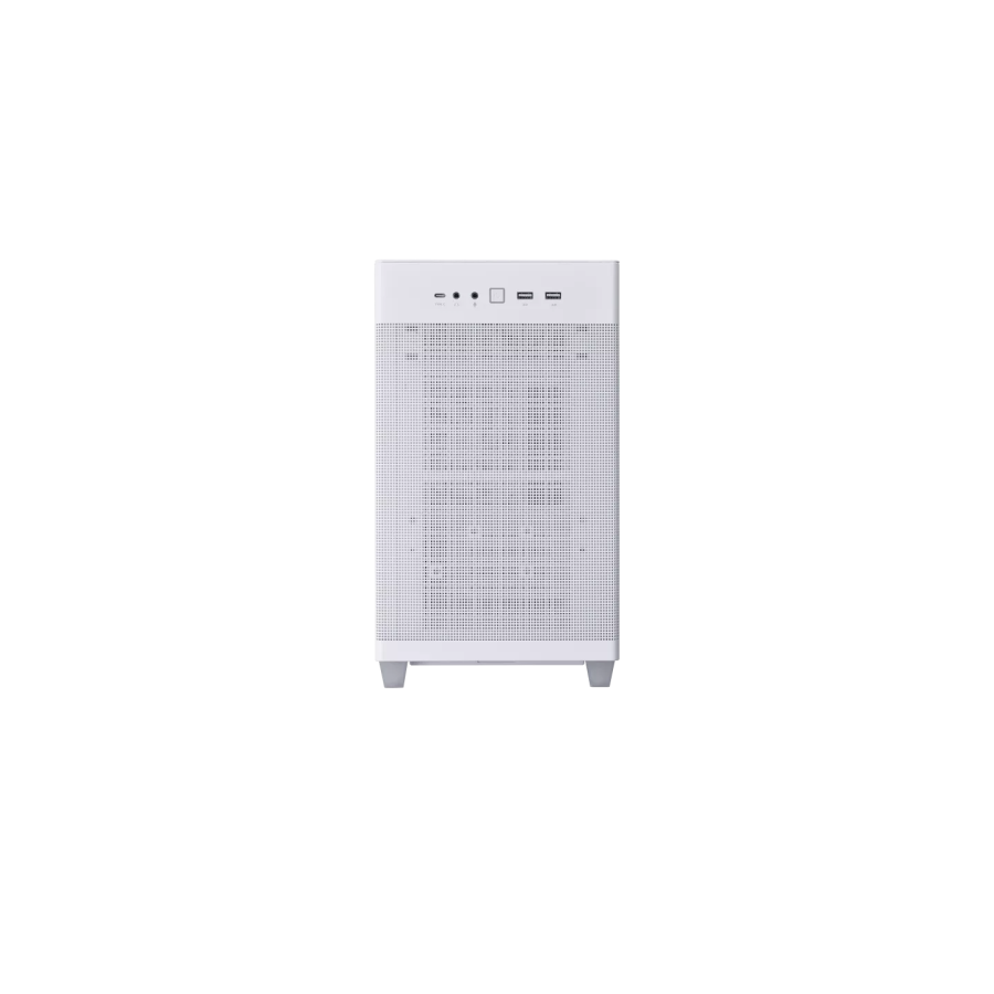 13539-ASUS AP201 PRIME CASE TG WHITE Mini Tower Blanco