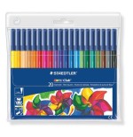 1358-ESTUCHE 20 ROTULADORES NORIS CLUB PUNTA FIBRA SIMETRICA SURTIDOS STAEDTLER 326 WP20
