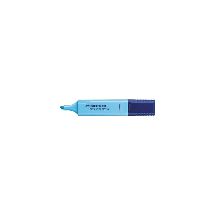 1359-MARCADOR FLUORESCENTE TEXTSURFER CLASSIC 1-5MM. AZUL STAEDTLER 364-3