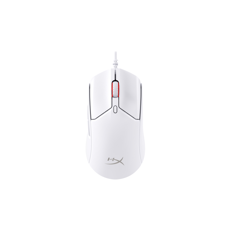 13595-HyperX Pulsefire Haste 2: raton gaming (blanco)