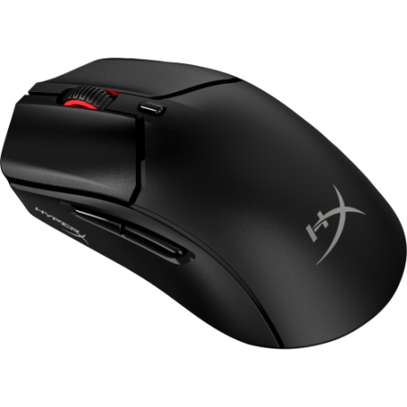 13600-HyperX Pulsefire Haste 2: raton gaming inalambrico (negro)