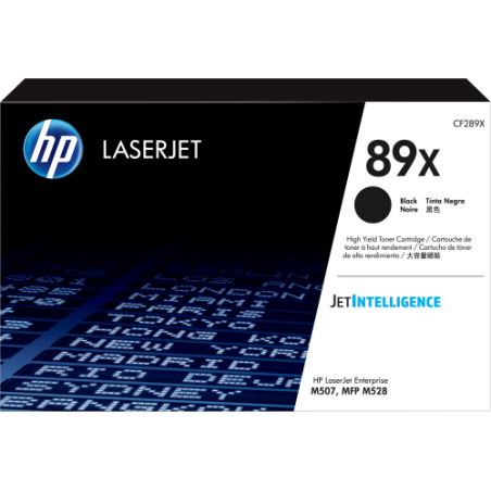 13621-HP Cartucho de toner Original LaserJet 89X negro de alta capacidad