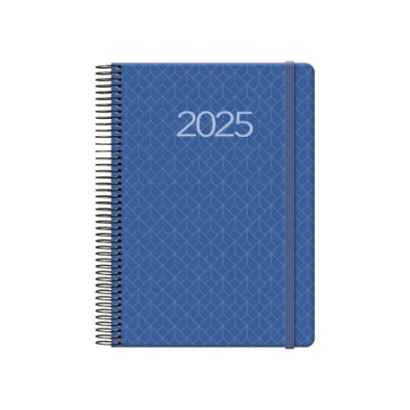 AGENDA 2025 NEWPORT DIA PAGINA 14 X 20 CM COLOR AZUL DOHE 12740 - 25
