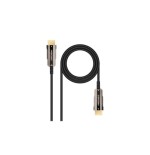 13675-NANOCABLE CABLE HDMI V2.0 AOC 4K@60HZ 18Gbps NEGRO 15 M