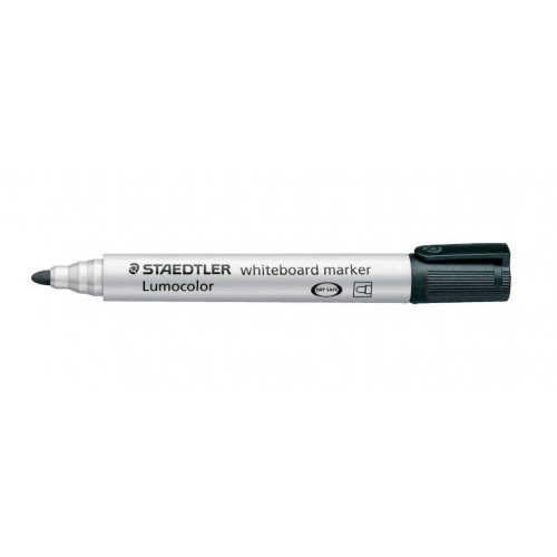 1369-MARCADOR PIZARRA LUMOCOLOR MARKER 351 TRAZO 2MM. NEGRO STAEDTLER 351-9