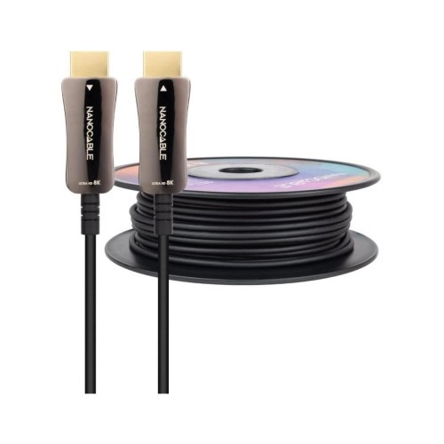 13700-NANOCABLE CABLE HDMI V2.1 AOC 8K@60HZ 4K@120HZ 48Gbps 50 M