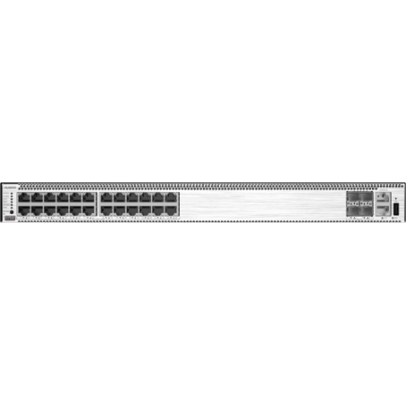 Huawei S5731-S24P4X Gestionado L3 Gigabit Ethernet (10/100/1000) Energia sobre Ethernet (PoE) 1U Negro, Plata