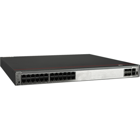 Huawei S5731-S24P4X Gestionado L3 Gigabit Ethernet (10/100/1000) Energia sobre Ethernet (PoE) 1U Negro, Plata