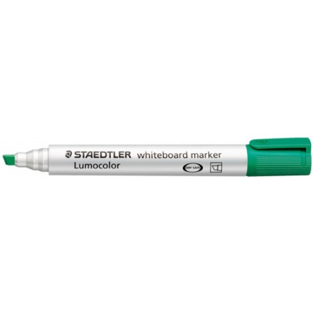 1372-MARCADOR PIZARRA LUMOCOLOR MARKER 351 TRAZO 2MM. VERDE STAEDTLER 351-5