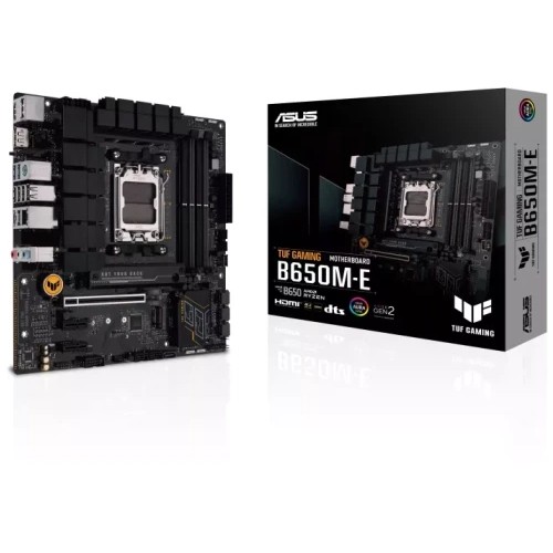 13730-PLACA ASUS TUF GAMING B650M-E,AMD,AM5,B650,4DDR5,128GB,HDMI+2DP,4SATA3+2M.2,2.5GB,6USB3.2,MATX