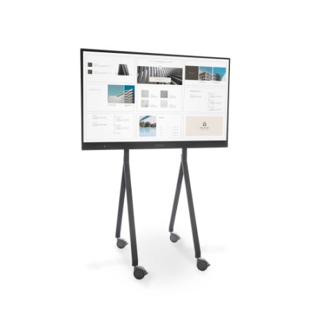 13817-SOPORTE MOVIL ST2 PARA MONITORES INTERACTIVOS 65-86 PULG. ROCADA INTERAC-ST2