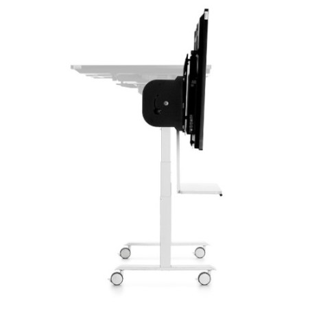 13820-SOPORTE MOVIL REGULABLE EN ALTURA ST6 CABEZAL ABATIBLE PARA MONITORES INTERACTIVOS 65-75-85 PULG. ROCADA INTERAC-S