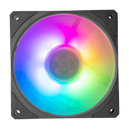 Cooler Master Mobius 120P ARGB Carcasa del ordenador Ventilador Negro