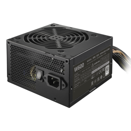Cooler Master Elite NEX White 230V 600 unidad de fuente de alimentacion 600 W 24-pin ATX ATX Negro