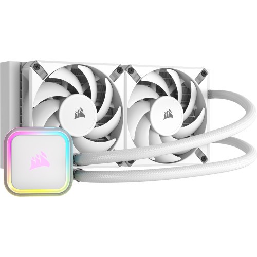 13854-VENTI. CPU CORSAIR ICUE H100i ELITE RGB BLANCO CW-9060078-WW