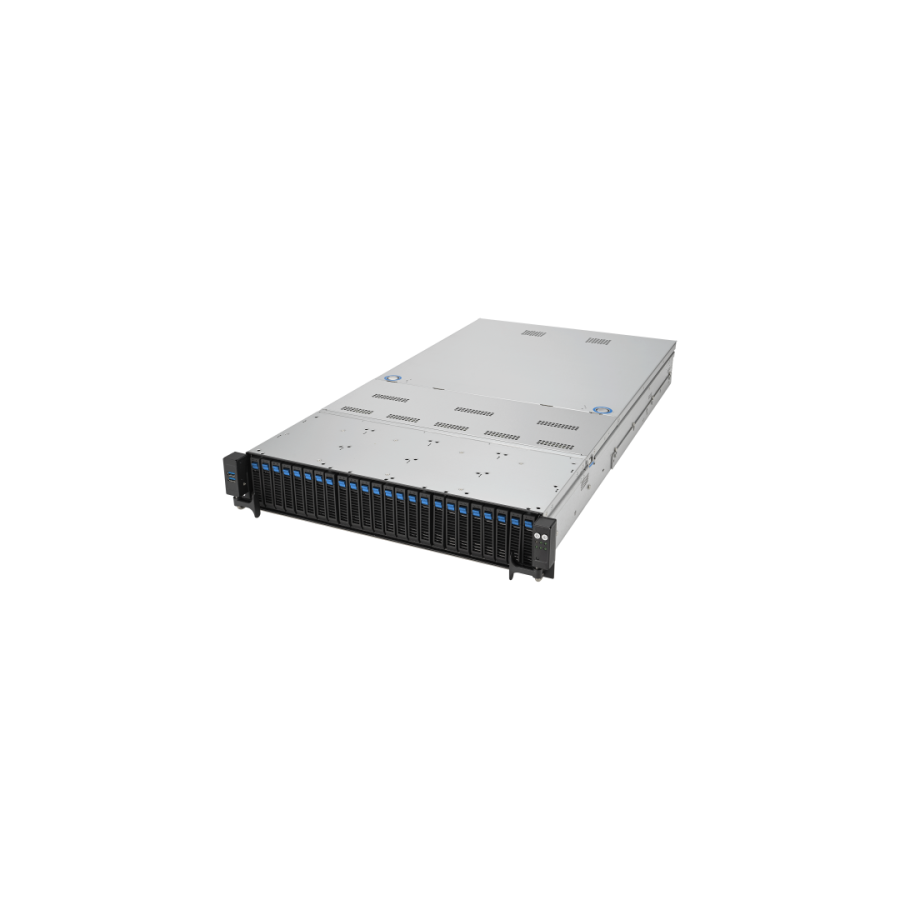 ASUS RS720-E11-RS24U Intel C741 Bastidor (2U) Negro, Acero