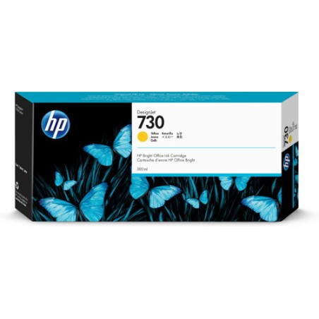 13912-HP Cartucho de tinta DesignJet 730 amarillo de 300 ml