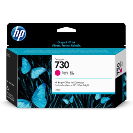 13916-HP Cartucho de tinta DesignJet 730 magenta de 130 ml