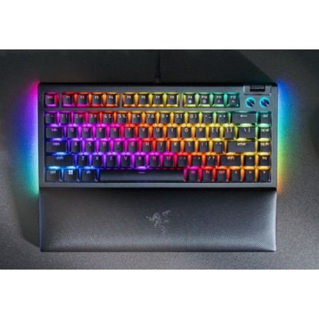 13949-TECLADO RAZER BLACKWIDOW V4 75% (USA) (RZ03-05000100-R3M1)