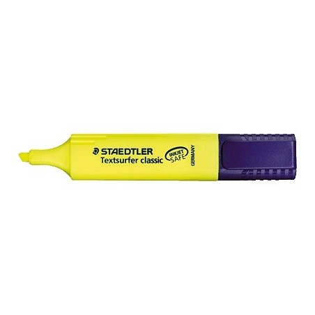 1400-MARCADOR FLUORESCENTE TEXTSURFER CLASSIC 1-5MM. AMARILLO STAEDTLER 364-1