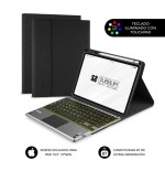 14041-SUBBLIM Funda con Teclado Retroiluminado KEYTAB Pro BT Touchpad Ipad 10,9" 10a Gen Black