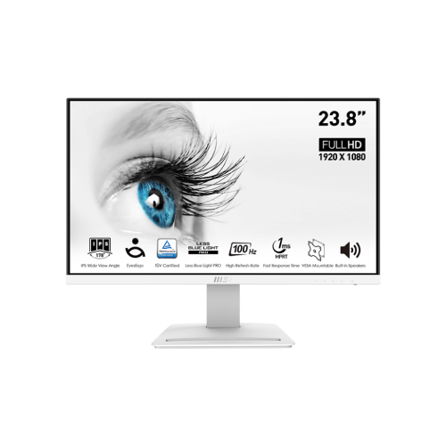 14042-MSI PRO MP243XW pantalla para PC 60,5 cm (23.8") 1920 x 1080 Pixeles Full HD Blanco