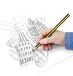 1405-LAPIZ TRIANGULAR NORIS CLUB MINA 4MM. HB STAEDTLER 119