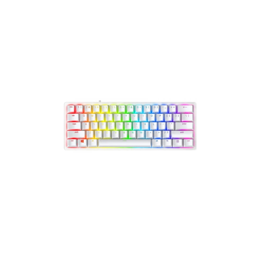 14053-Razer Huntsman V3 Pro Mini teclado Juego USB Blanco