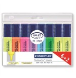 1406-ESTUCHE 6+2 MARCADORES FLUORESCENTES TEXTSURFER CLASSIC 1-5MM. SURTIDOS STAEDTLER 364 A WP8