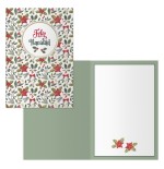 14089-PACK 6 TARJETAS DE FELICITACION NAVIDAD - TAMANO 11,5 X 17 CM - MODELO PASCUA DOHE 70001