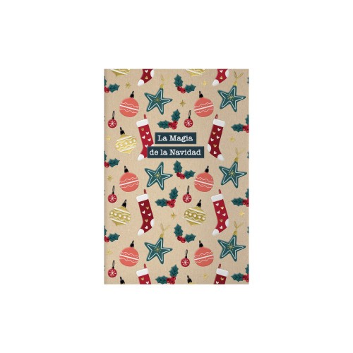 14100-PACK 6 TARJETAS DE FELICITACION NAVIDAD - TAMANO 11,5 X 17 CM - MODELO JOLLY DOHE 70038