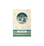 14104-PACK 6 TARJETAS DE FELICITACION NAVIDAD - TAMANO 11,5 X 17 CM - MODELO BELEN DOHE 70047