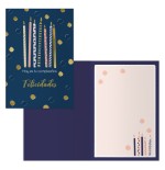 PACK 6 TARJETAS DE FELICITACION CUMPLEANOS - TAMANO 11,5 X 17 CM - MODELO VELAS DOHE 70068