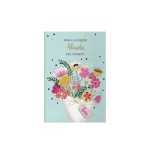 14116-PACK 6 TARJETAS DE FELICITACION ABUELAS - TAMANO 11,5 X 17 CM - MODELO RAMO DOHE 70083