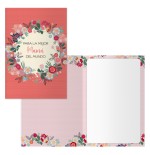 PACK 6 TARJETAS DE FELICITACION MAMAS - TAMANO 11,5 X 17 CM - MODELO ORLA DOHE 70084