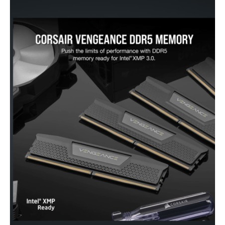14139-MEMORIA CORSAIR DDR5 32GB 2X16GB PC5600 VENGEANCE CMK32GX5M2B5600C40