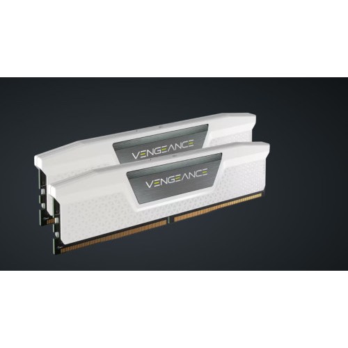 14140-MEMORIA CORSAIR DDR5 32GB 2X16GB PC5600 VENGEANCE BLANCA CMK32GX5M2B5600C40W