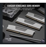 14141-MEMORIA CORSAIR DDR5 32GB 2X16GB PC5600 VENGEANCE BLANCA CMK32GX5M2B5600C40W