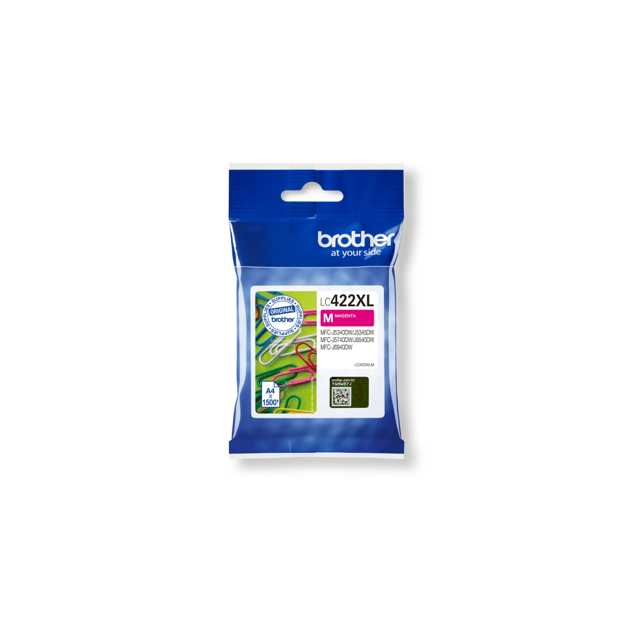 Brother LC-422XLM cartucho de tinta 1 pieza(s) Original Magenta