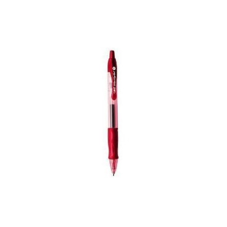 1419-BIC 829159 boligrafo Rojo Boligrafo de punta retractil con pulsador 12 pieza(s)