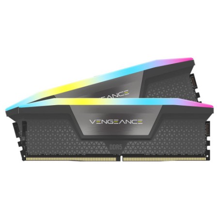 14217-MEMORIA CORSAIR DDR5 32GB 2X16GB PC6000 VENGEANCE RGB CMH32GX5M2E6000Z36