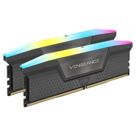 14218-MEMORIA CORSAIR DDR5 32GB 2X16GB PC6000 VENGEANCE RGB CMH32GX5M2E6000Z36
