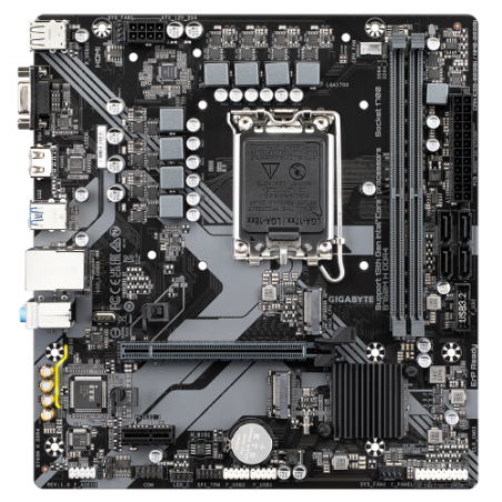 14234-Gigabyte B760M H DDR4 (rev. 1.0) Intel B760 Express LGA 1700 micro ATX