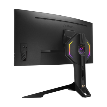 14240-Asrock PG34WQ15R3A pantalla para PC 86,4 cm (34") 3440 x 1440 Pixeles Wide Quad HD OLED Negro