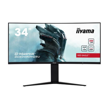 MONITOR IIYAMA 34" GAMING CURVO, UWQHD, 180HZ, 0,4 MS, HDMI, DISPLAYPORT
