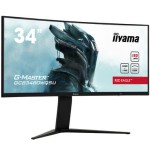 MONITOR IIYAMA 34" GAMING CURVO, UWQHD, 180HZ, 0,4 MS, HDMI, DISPLAYPORT