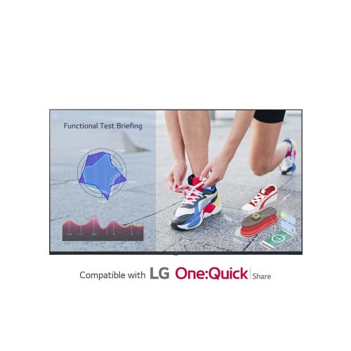 LG 50UL3J-M pantalla de senalizacion Pantalla plana para senalizacion digital 127 cm (50") LCD Wifi 400 cd / m2 4K Ultra HD Azul